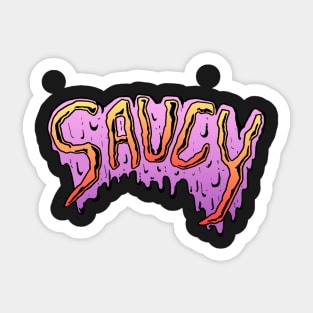 SAUCY Sticker